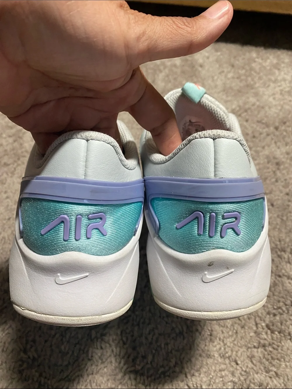 Nike Air Max Bolt GS low trainers sneakers size 3.5 Y